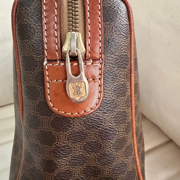 Vintage Celine Brown Macadam Boston - Picture 6 of 14